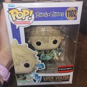 Funko Pop! Black Clover Luck Voltia in Green and Black #1102